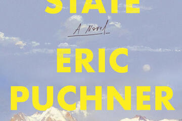 cover of 'Dream State' by Eric Puchner depicts a mountain landscape